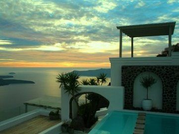 Santorini Cliffs Hotel Имеровигли Екстериор снимка