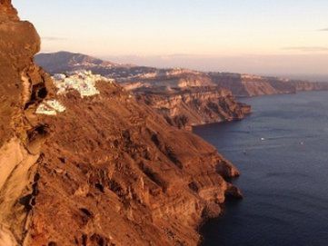 Santorini Cliffs Hotel Имеровигли Екстериор снимка